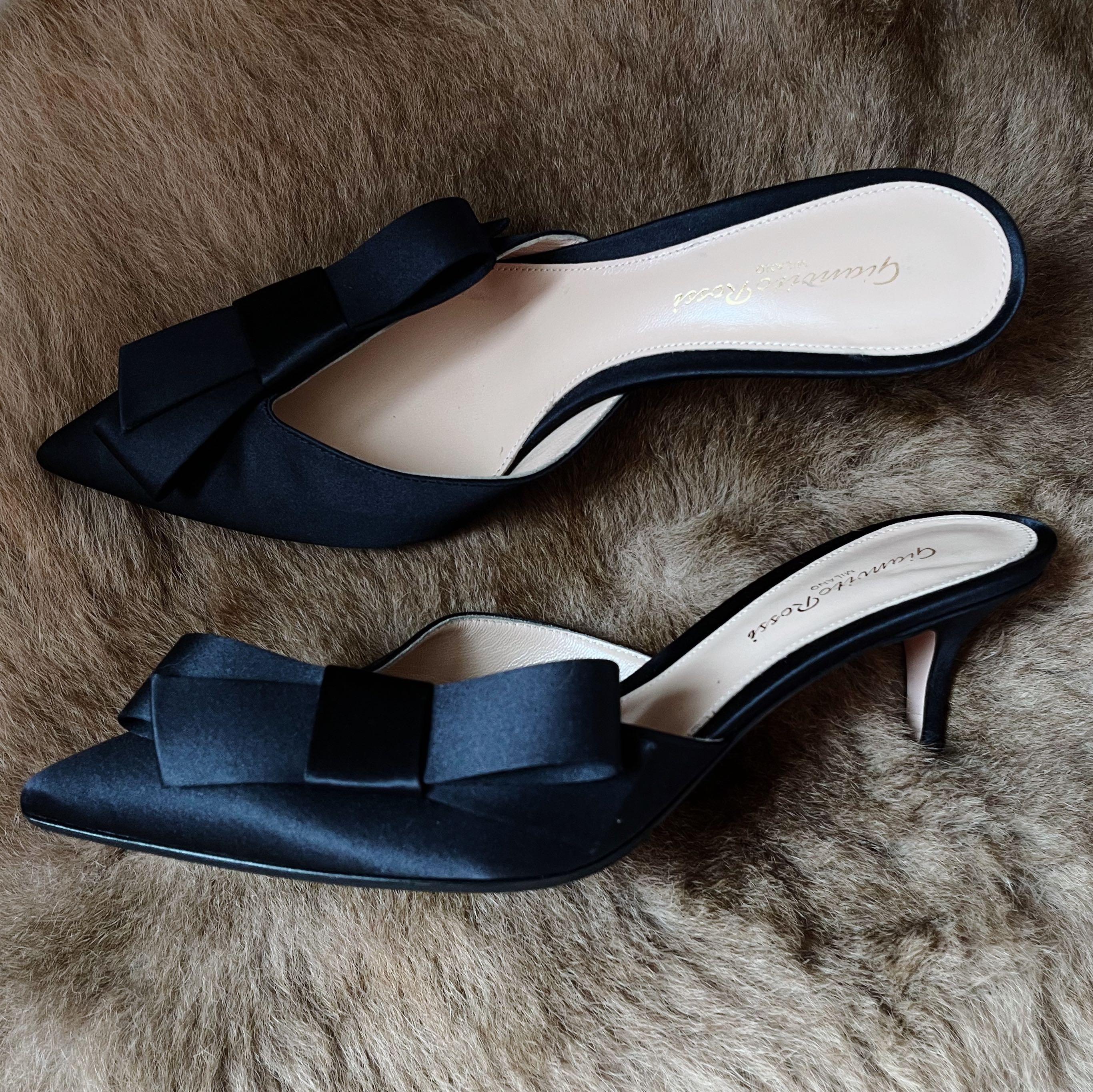 Gianvito rossi bow best sale mules