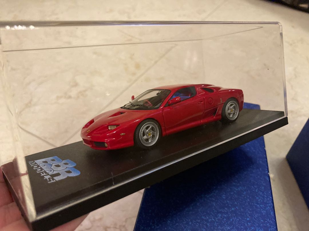 1:43 BBR Ferrari FX Sultan of Brunei (Red), 興趣及遊戲, 玩具& 遊戲