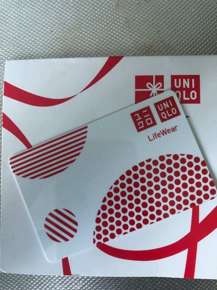 UNIQLO Gift Cards Tickets  Vouchers Store Credits on Carousell