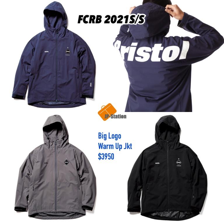 預訂FCRB 🇯🇵 2021S/S 新作週五早上開售big logo warm up jacket