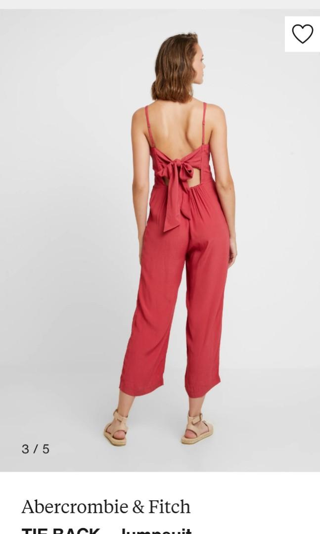 Abercrombie tie back jumpsuit new arrivals