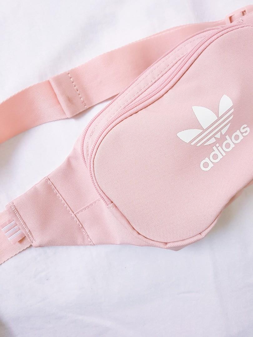 Adidas Original Pink Crossbody Saddle Bag Women s Fashion Bags