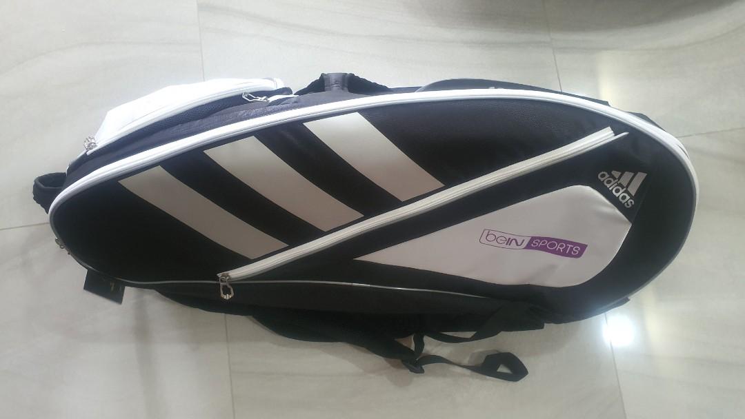 Adidas tour tennis hot sale 12 racquet bag