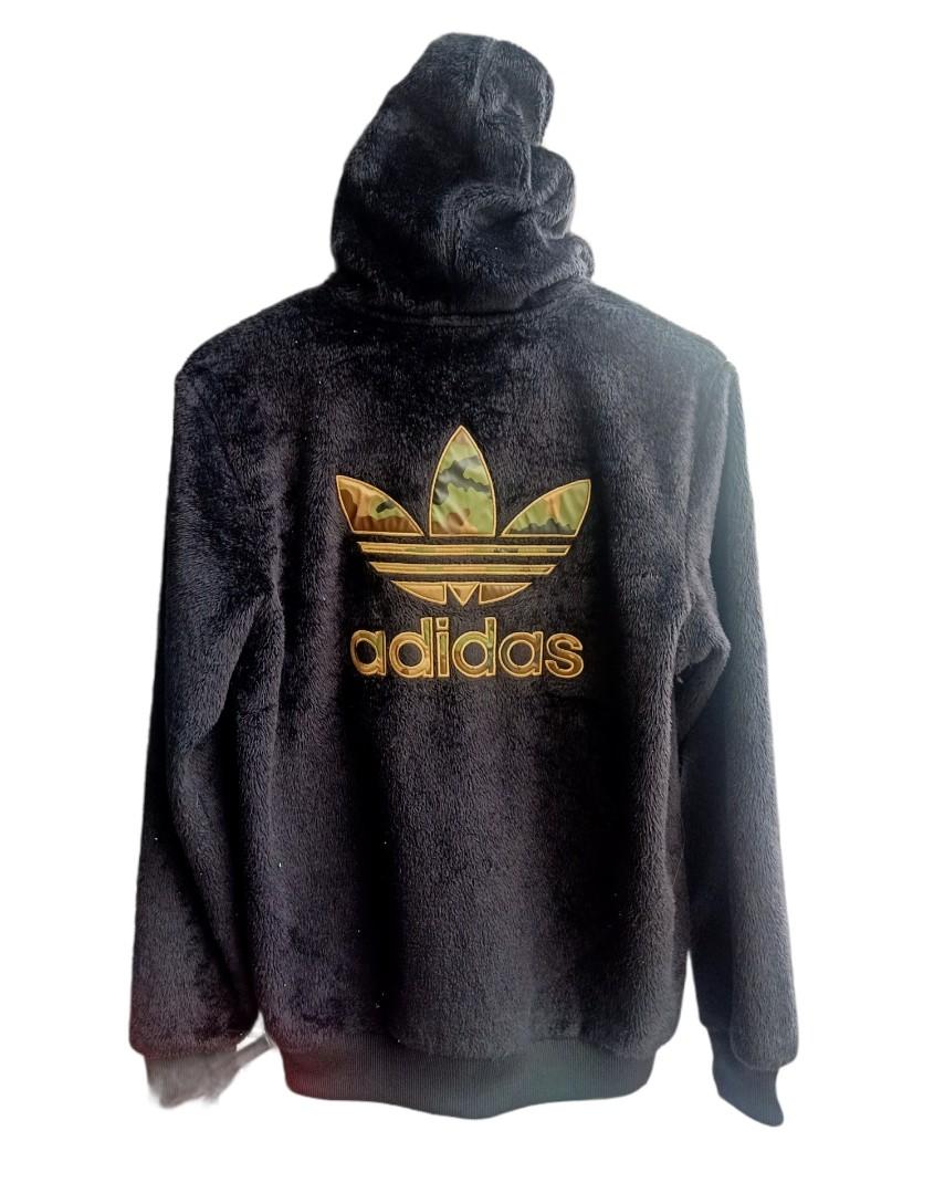 Adidas Trefoil Fur Hoodie