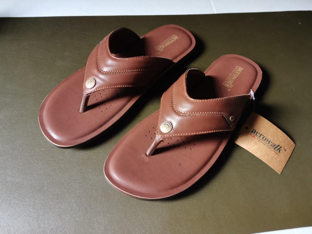 Buy Brown Flip Flop & Slippers for Men by AEROWALK Online | Ajio.com-as247.edu.vn