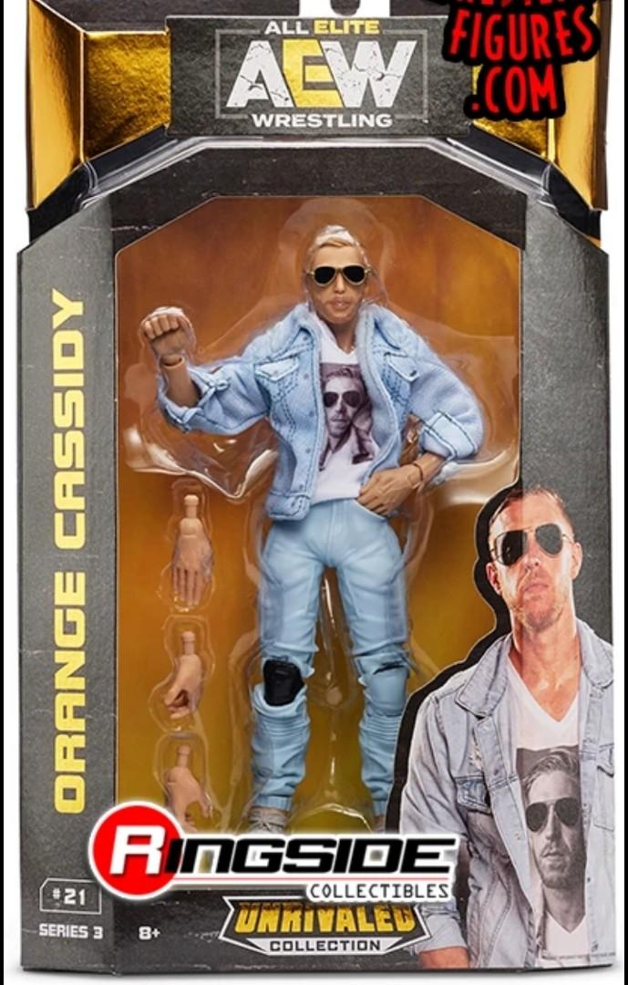 Aew orange cassidy figure wwe, Toys 