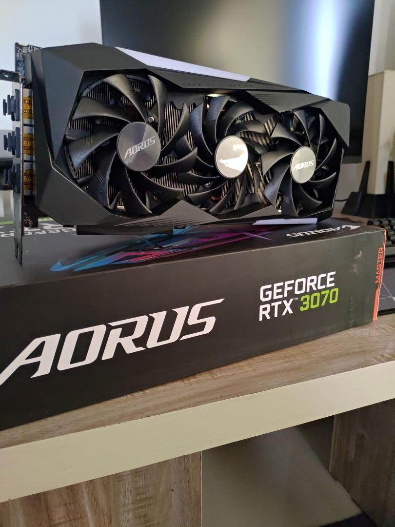 AORUS MASTER RTX 3070, Computers & Tech, Parts & Accessories