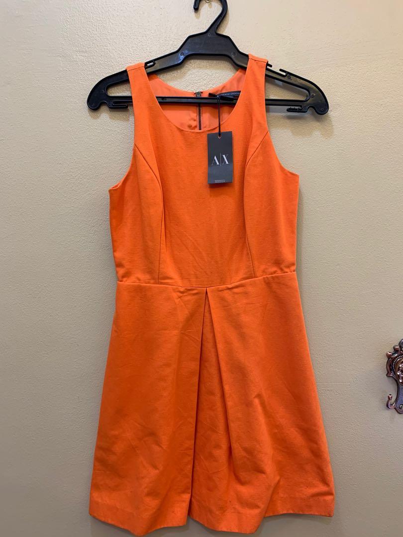ARMANI Exchange - Orange dress orange ?, Women's Fashion, Dresses & Sets,  Dresses on Carousell