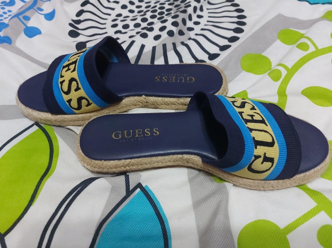 Guess carlita sale espadrille slide sandals