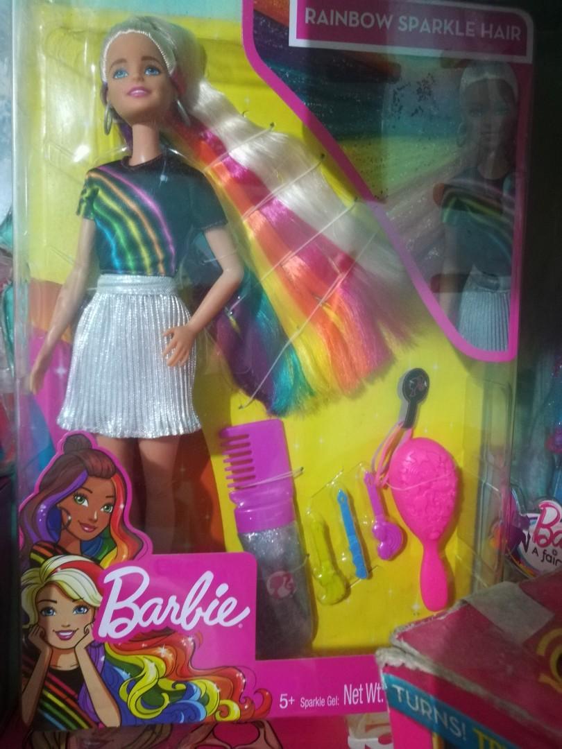 barbie doll rainbow