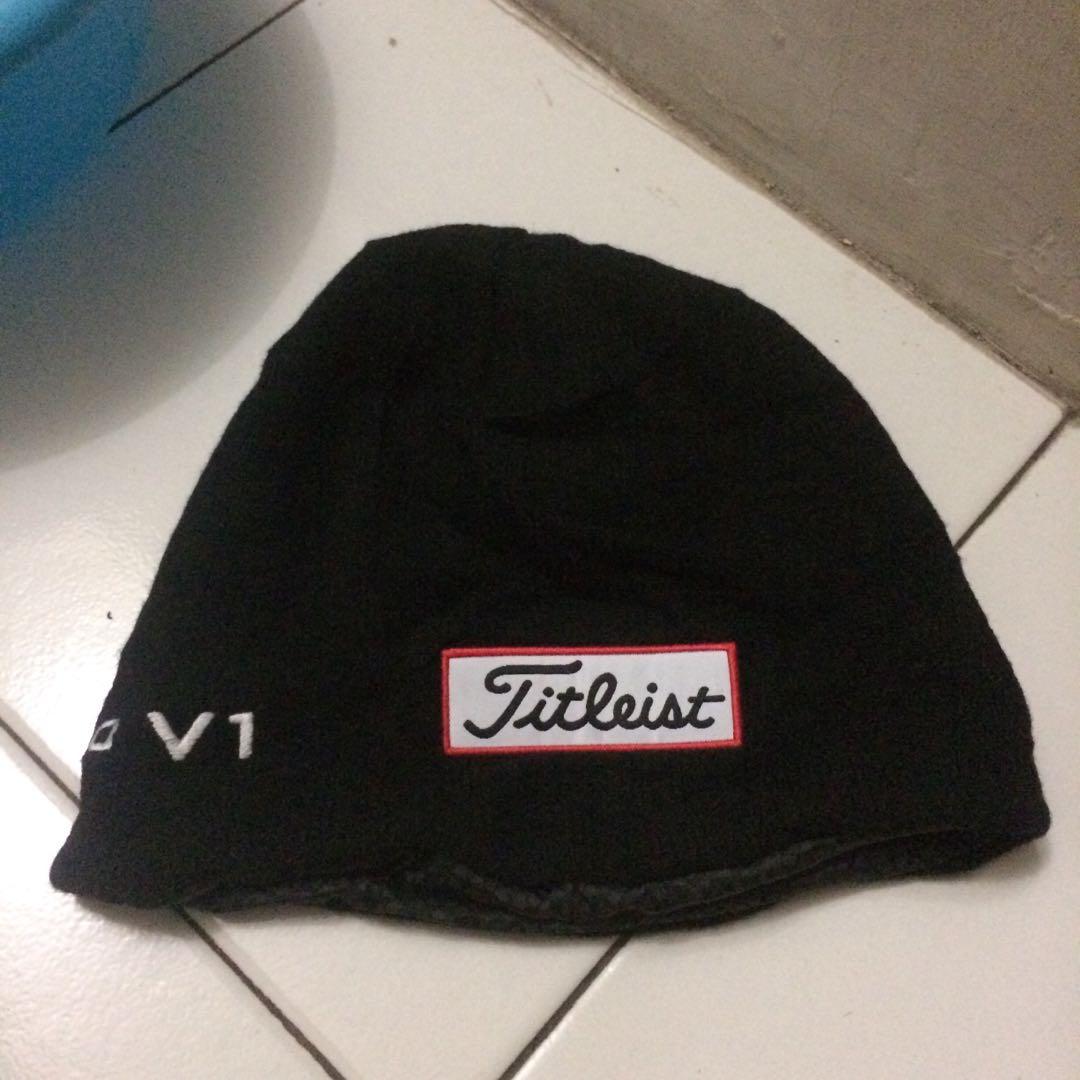 Beanie Hat cap titleist, Fesyen Pria 