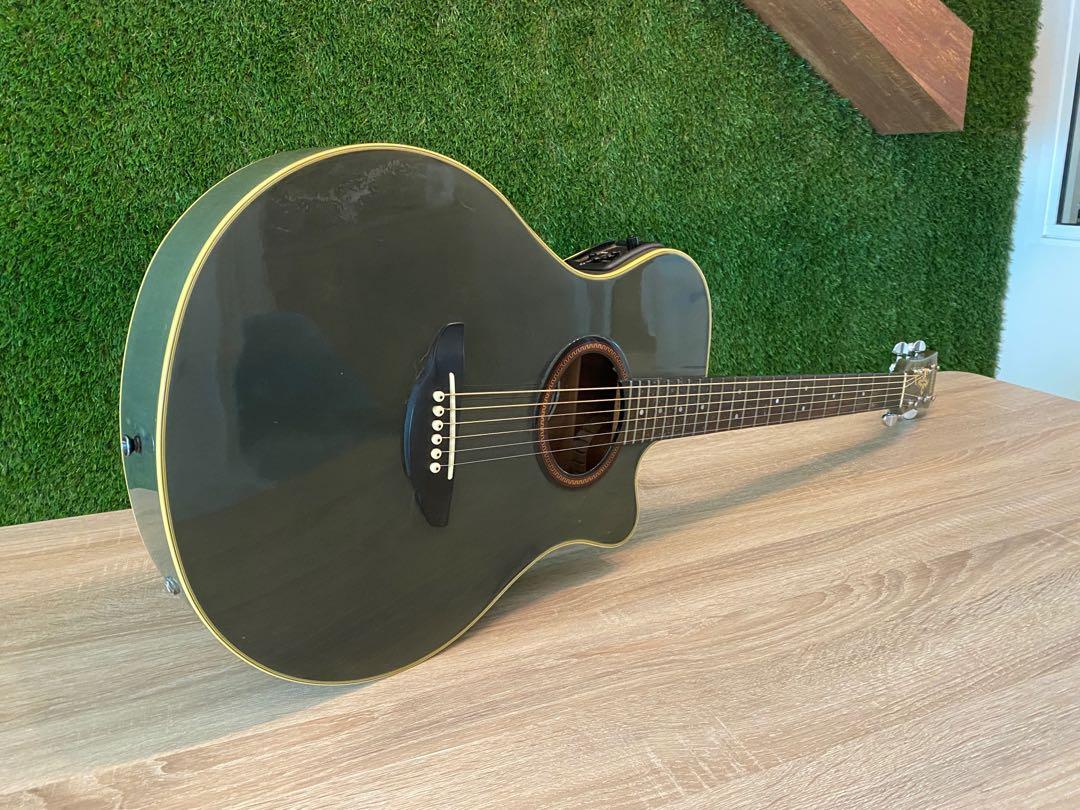 Black Yamaha APX-5A semi-acoustic guitar, Hobbies  Toys, Music  Media,  Musical Instruments on Carousell