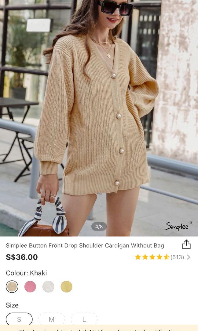 oversized cardigan shein