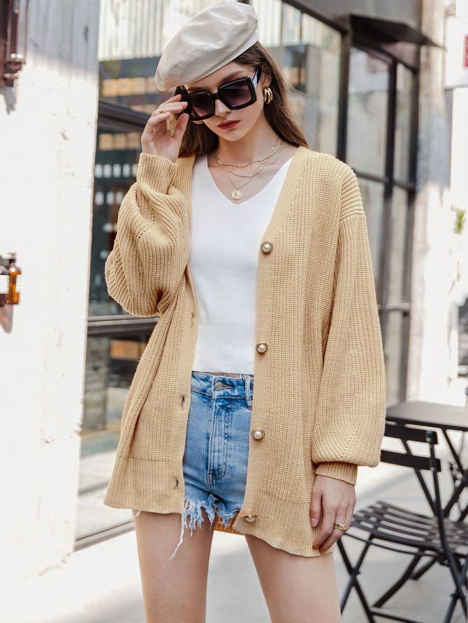 oversized cardigan shein