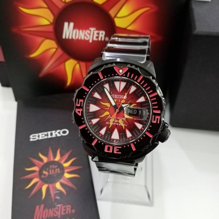 BNIB SEIKO Monster The Sun Limited Edition SRP459K1 SRP459K SRP459