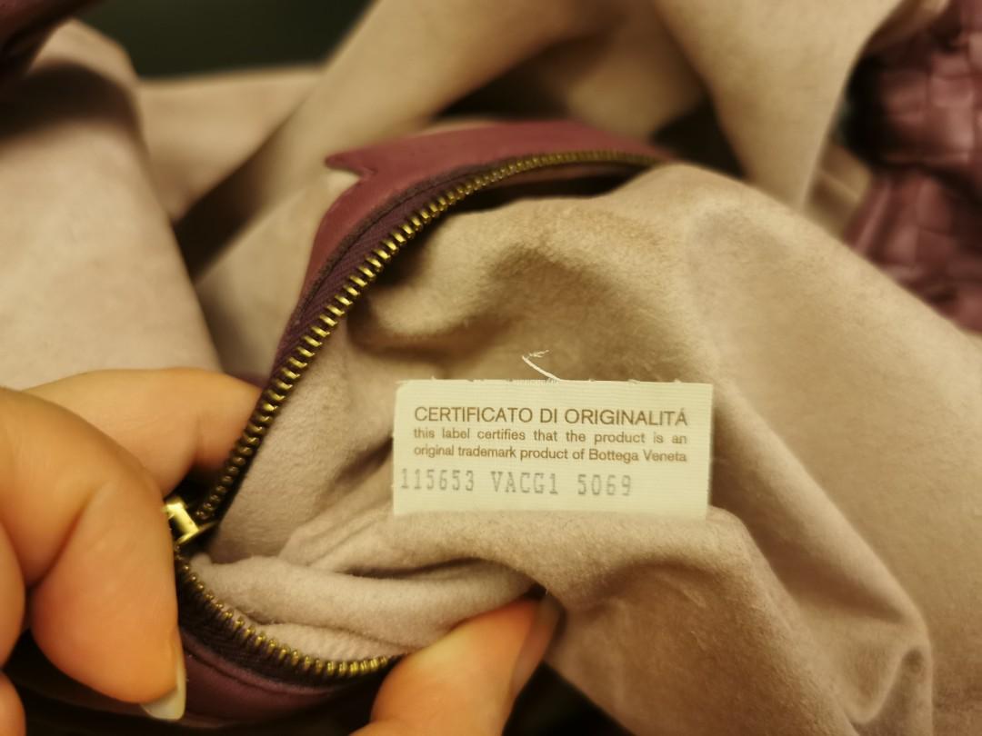 Bottega veneta serial top numbers check