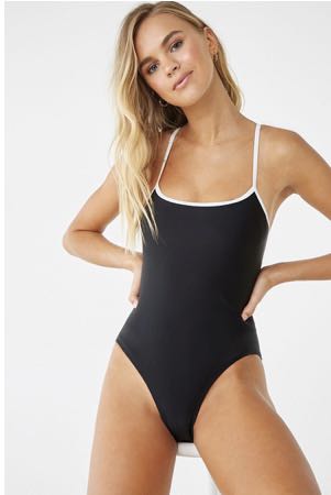 forever 21 long sleeve swimsuit