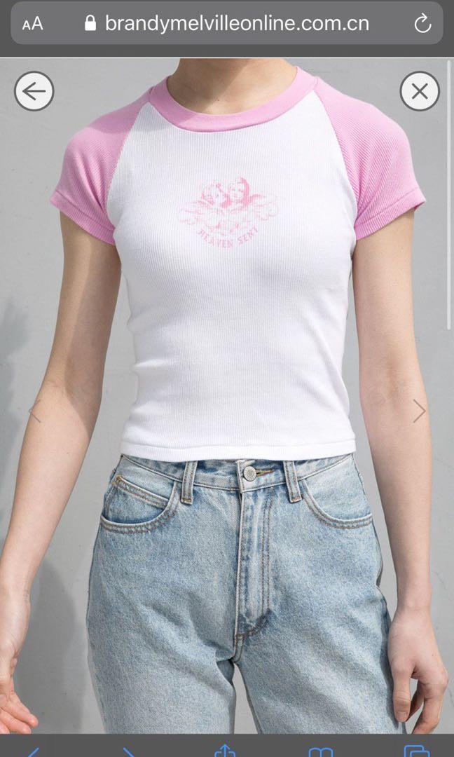 Brandy Melville Pink Bella Heaven Sent Top Women S Fashion Tops Other Tops On Carousell Brandy Melville Pink Bella Heaven Sent Top Women S Fashion Tops Other Tops On Carousell