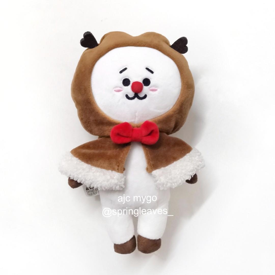 BT21 BTS RJ winter standing doll Christmas edition, Hobbies & Toys 