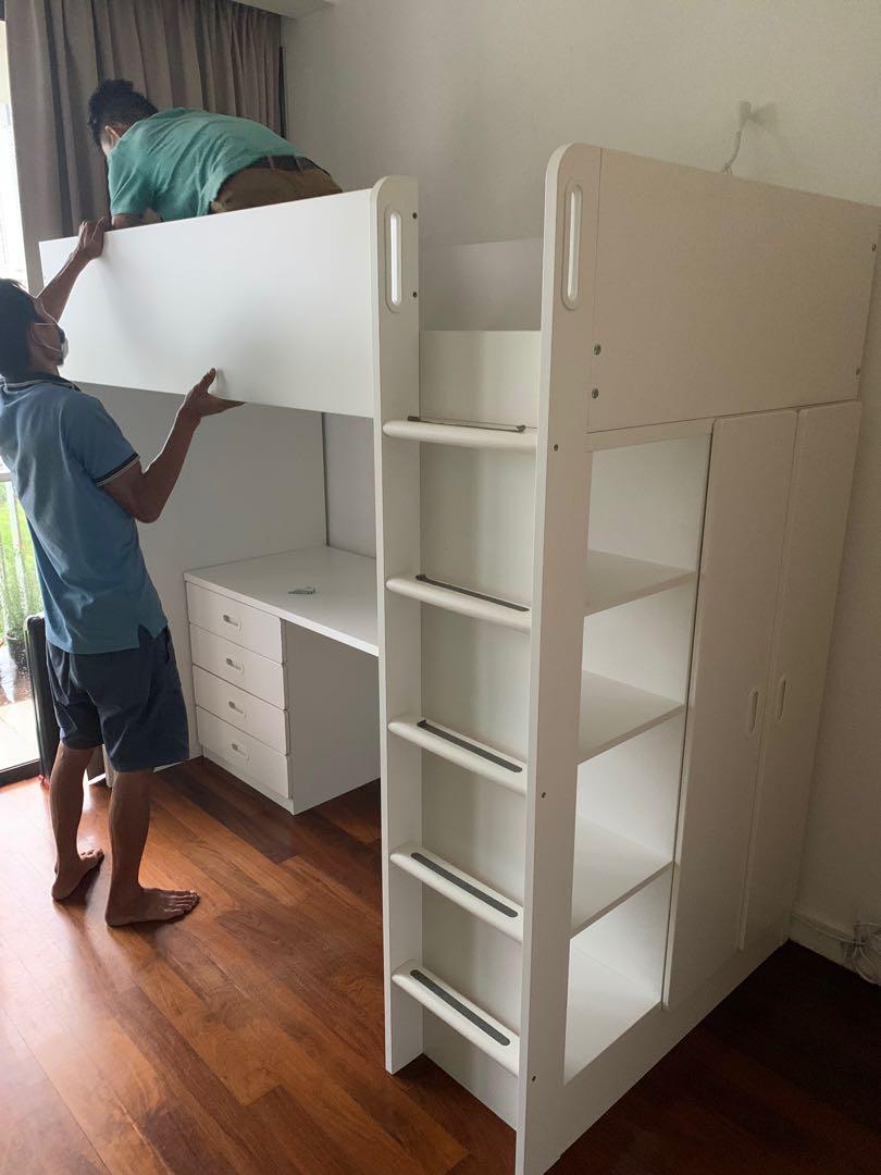 Bunk bed mover/disassembly, Home Services, Movers & Delivery on Carousell