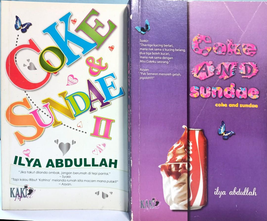 Coke u0026 Sundae I u0026 II by Ilya Abdullah, Books u0026 Stationery, Books 