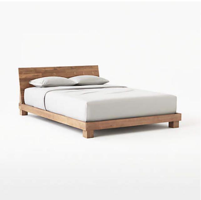 Dondra teak queen bed cheap
