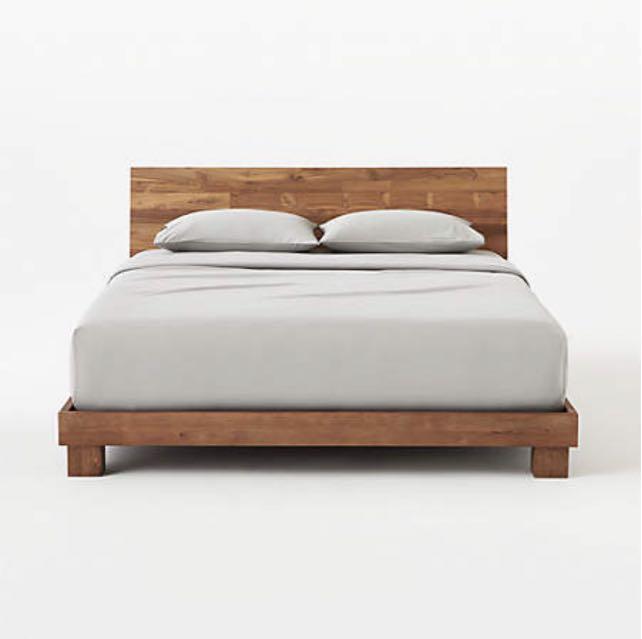 Dondra teak discount queen bed