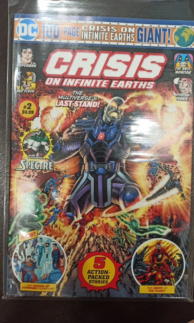 Crisis on Infinite Earths Giant #2, Books & Stationery, Comics & Manga