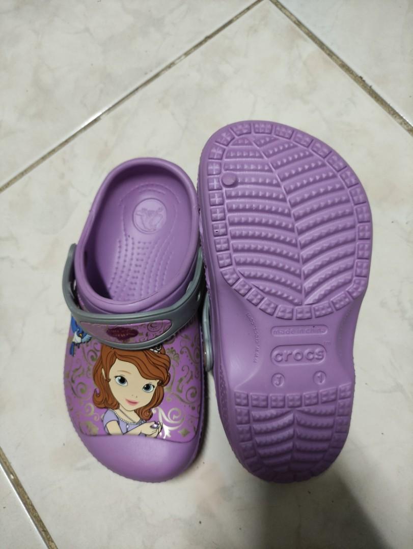 Sofia the first crocs clearance