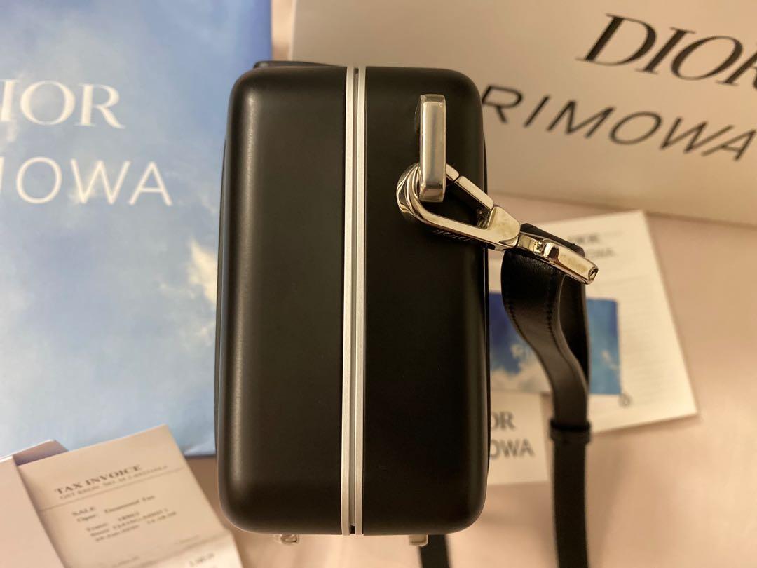 Dior x RIMOWA Personal Clutch On Strap Aluminium Silver in  Aluminium/Calfskin with Silver-tone - US