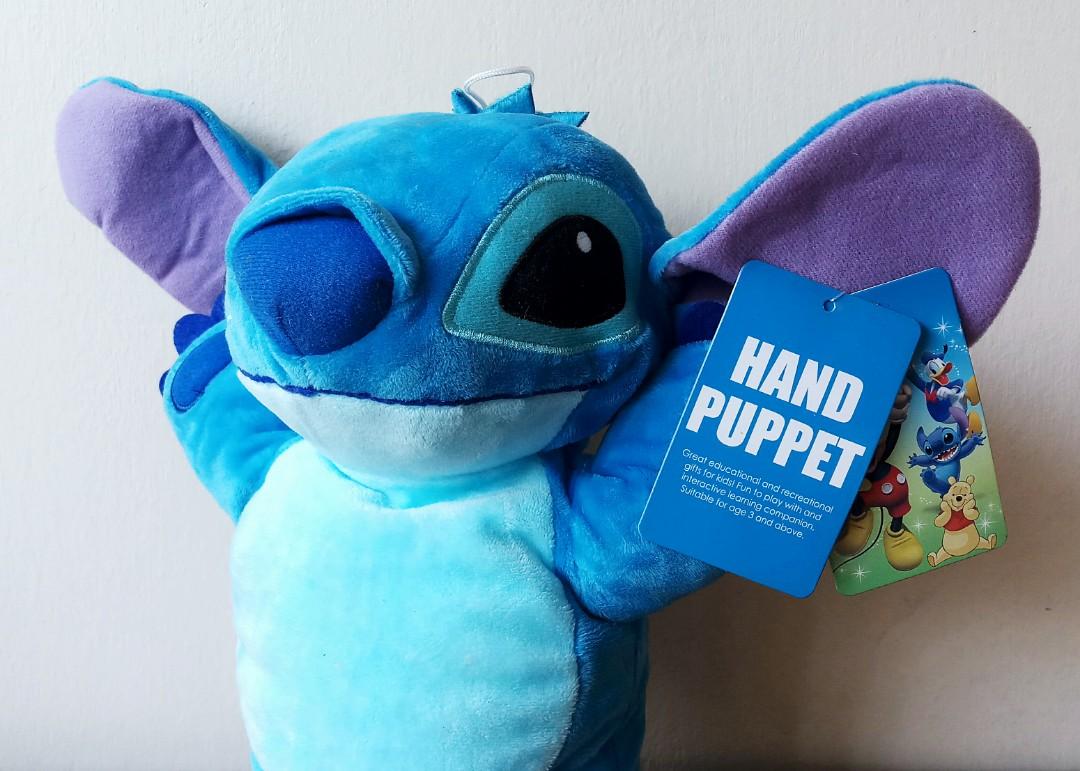 Disney STITCH Hand Puppet / Plush Lilo & Stitch, Hobbies & Toys