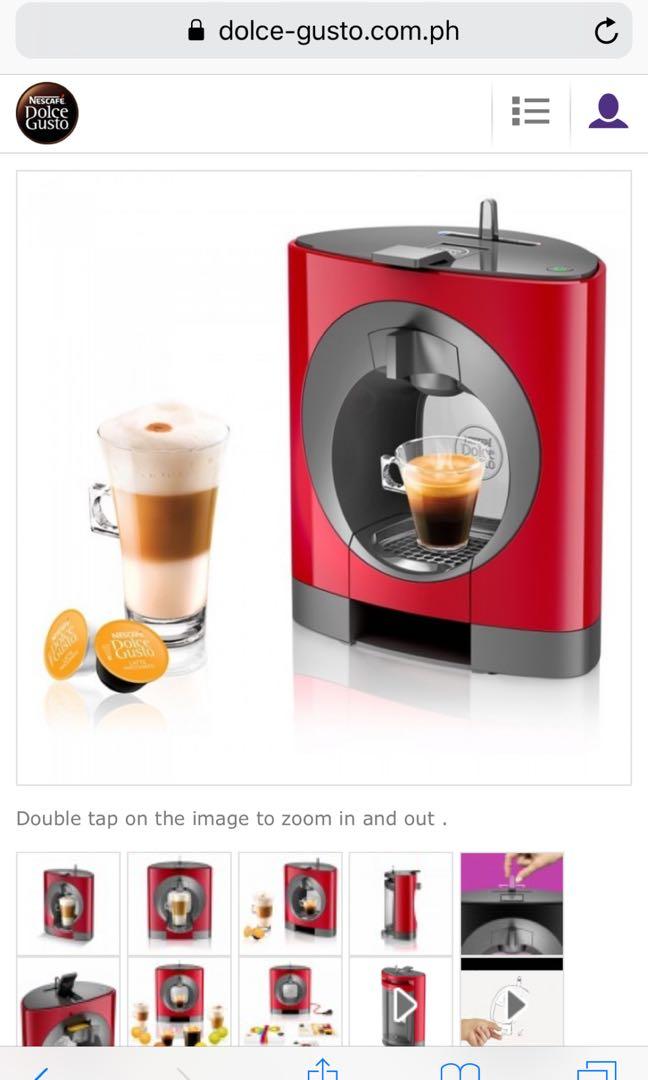 Dolce Gusto Oblo Coffee Machine, TV & Home Appliances, Kitchen