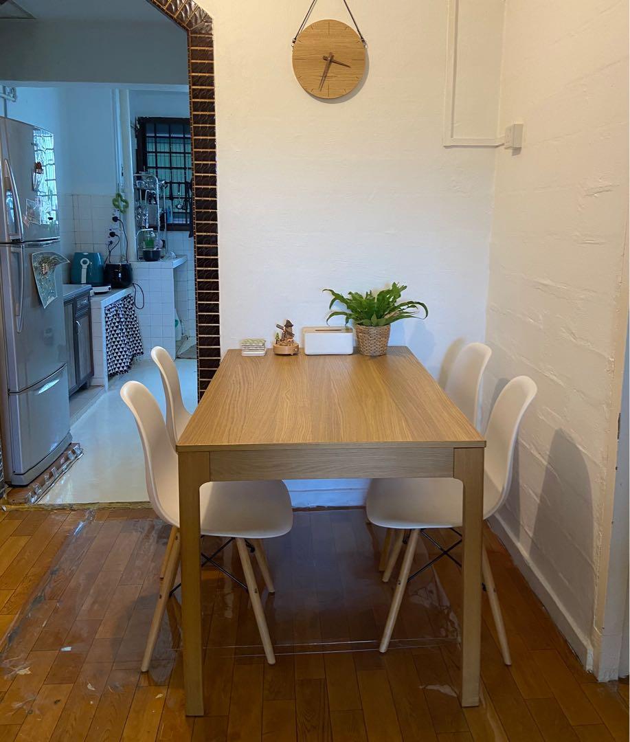 Ikea ekedalen top table oak