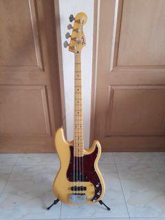 Fender squier  bass ( moded)