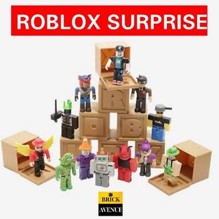 For Sale Roblox Toy Figures Suprise Boxes Perfect Gift And Cake Toppers Hobbies Toys Toys Games On Carousell - figure roblox cake topper