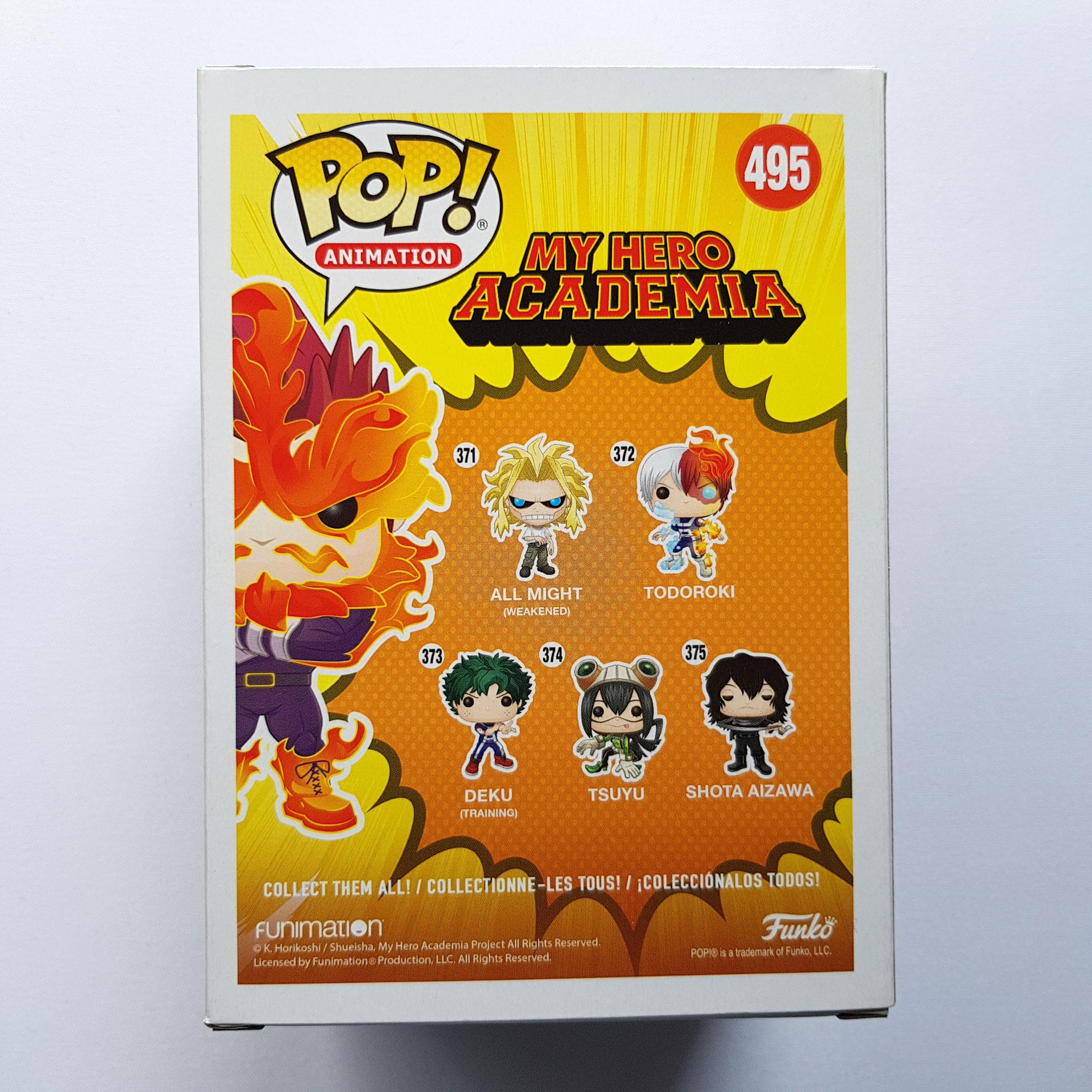 Funko Pop! Endeavor (gamestop) (495) - My Hero Academia, Hobbies & Toys 