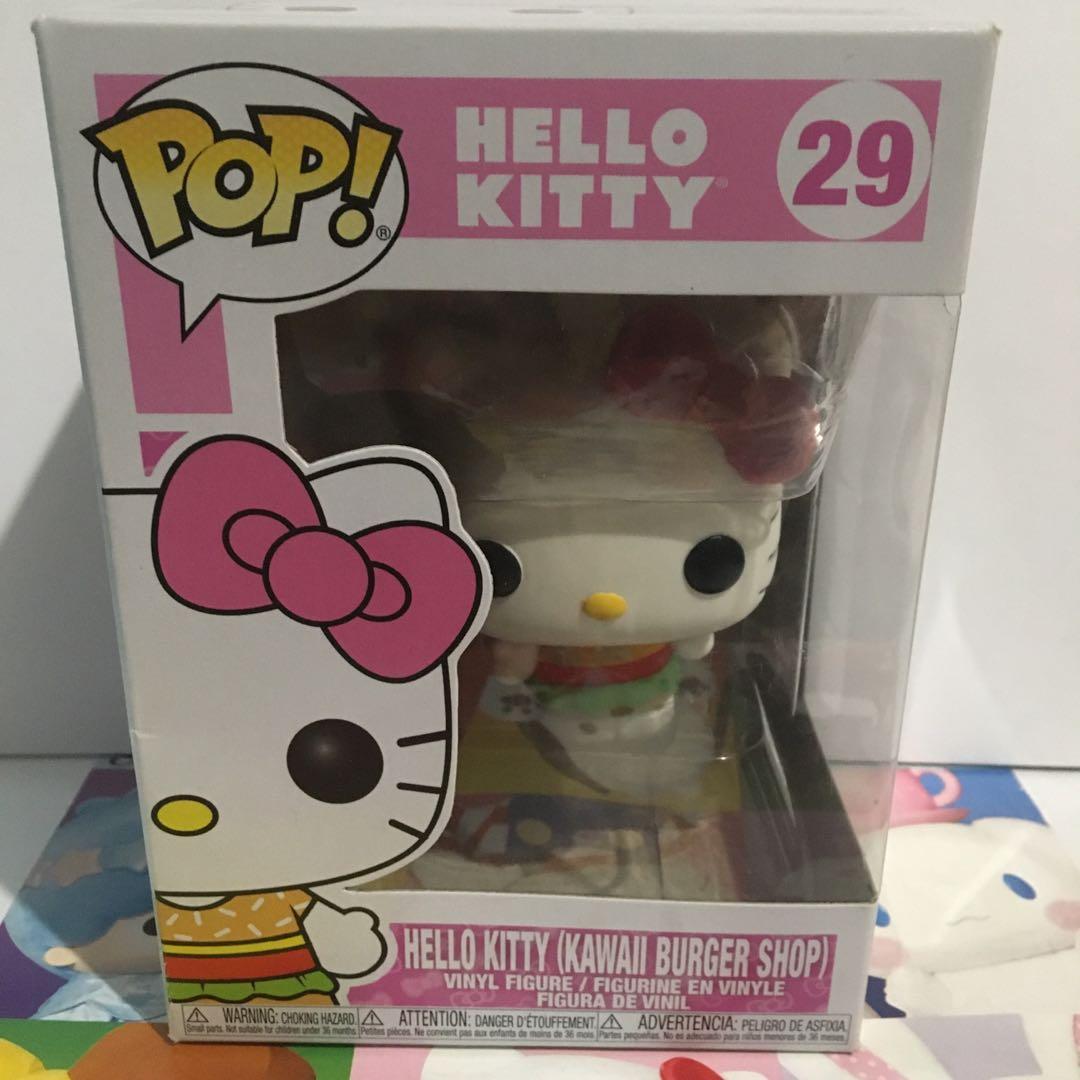 FUNKO POP Hello Kitty Kawaii Burger Shop Vinyl NEU 29 Hello Kitty 