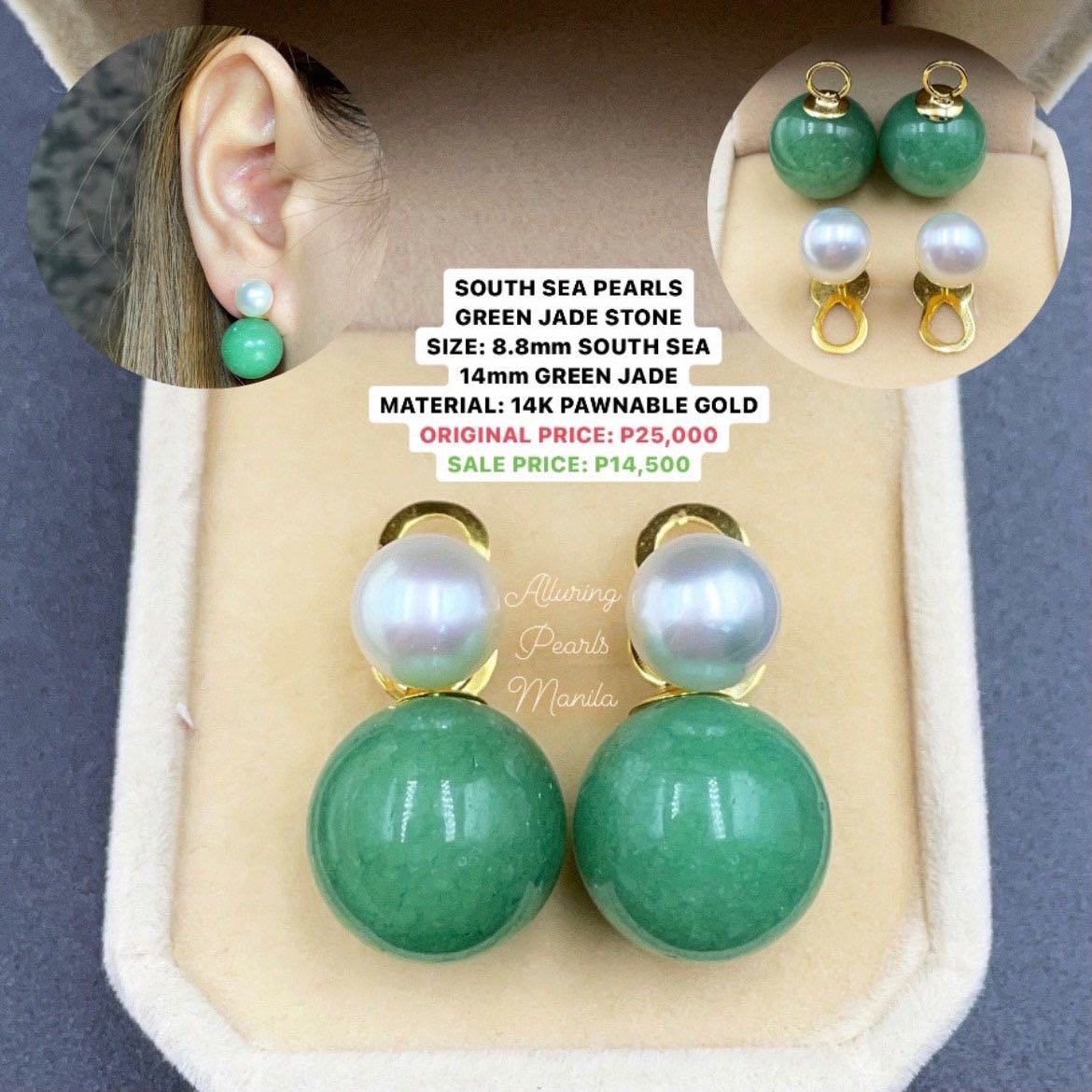 Jade stone new arrivals earrings