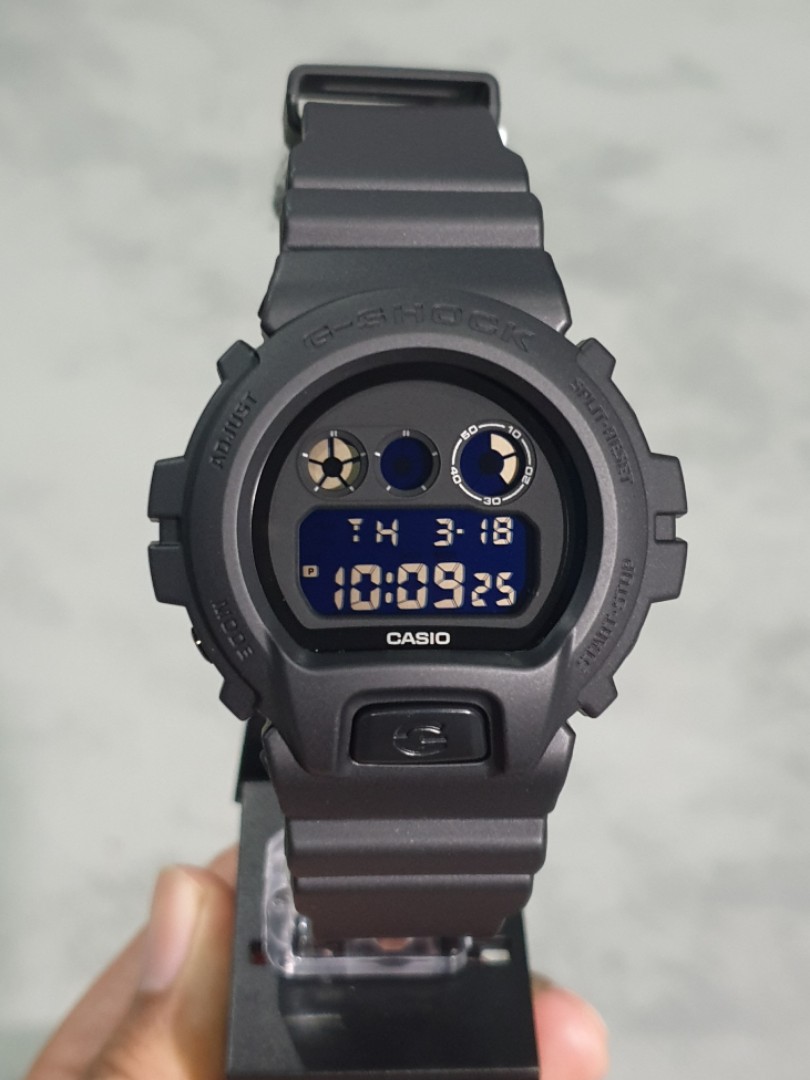 G Shock DW 6900BB 1 DW6900BB dw 6900bb dw6900bb dw6900 dw 6900 GShock gshock g shock Casio casio CASIO GSHOCK G SHOCK stealth black military Men s Fashion Watches Accessories Watches on Carousell