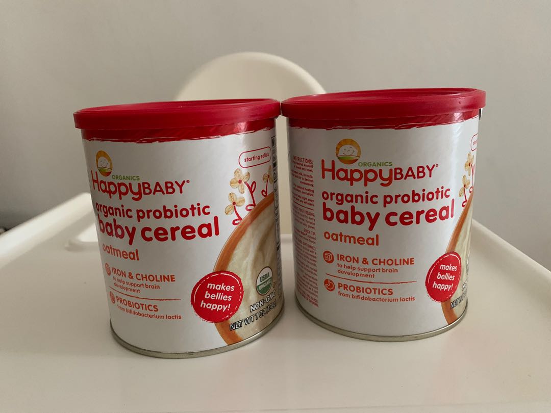 Happy baby organic probiotic baby cereal cheap