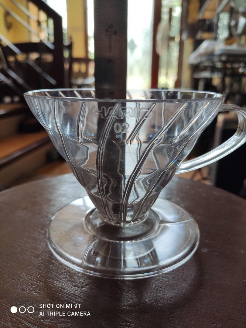 Hario Clear Acrylic Coffee Dripper (Category: Coffee Machines & Makers) located in Davao. Submitted by papa1919 (Listing ID 1076009899, Image 2). Description: Slightly used, very minimal scratches. Made by world reknowned Hario..