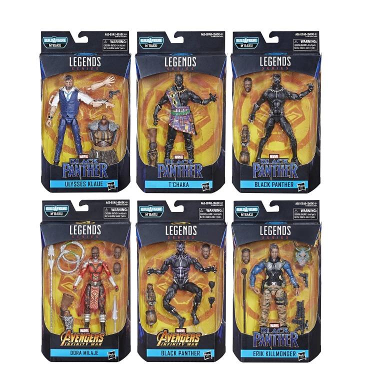 Brand New Marvel Legends Black Panther Action Figure Series 2 M'Baku Arm