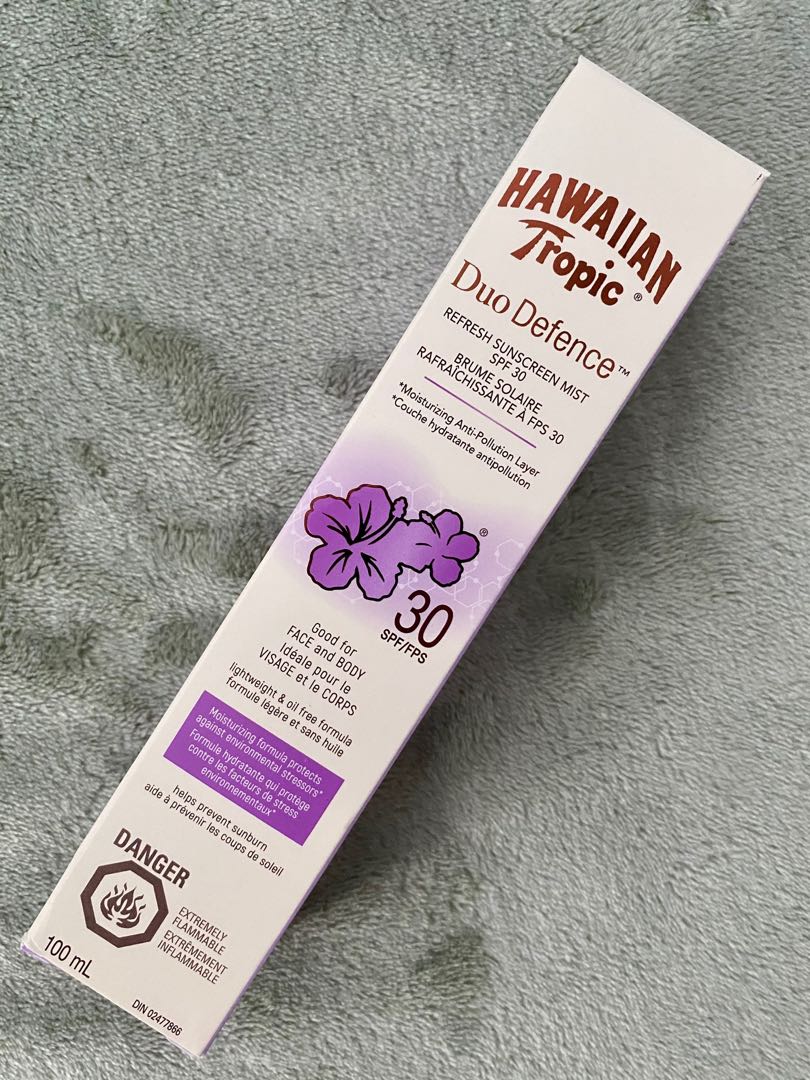 hawaiian tropic duo defence face