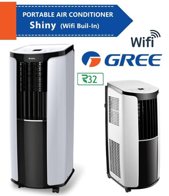 GREE PORTABLE AIRCON WIFI CONTROL [R32], TV & Home Appliances, Air