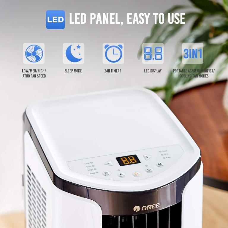 GREE PORTABLE AIRCON WIFI CONTROL [R32], TV & Home Appliances, Air