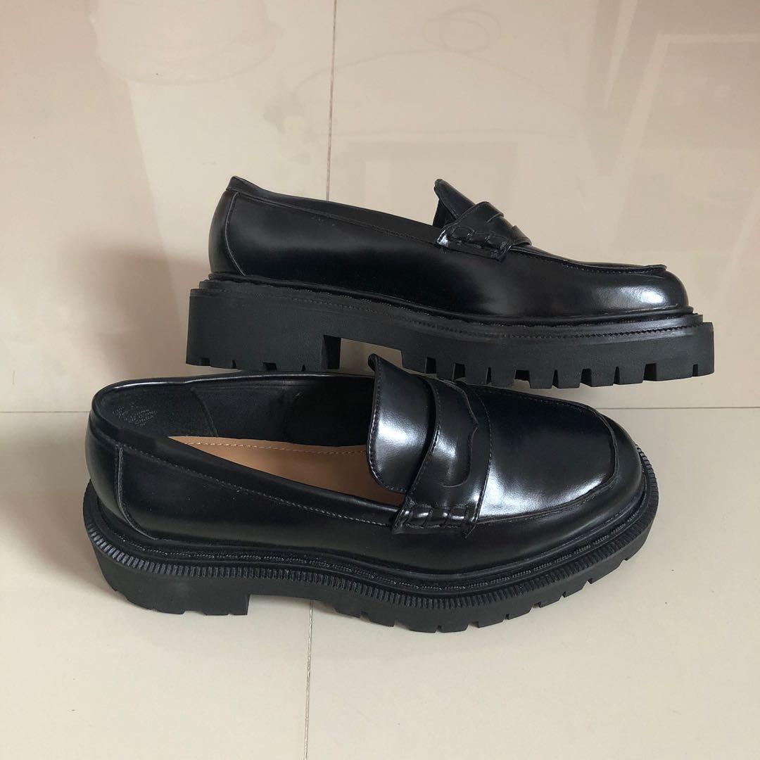 h&m platform loafers