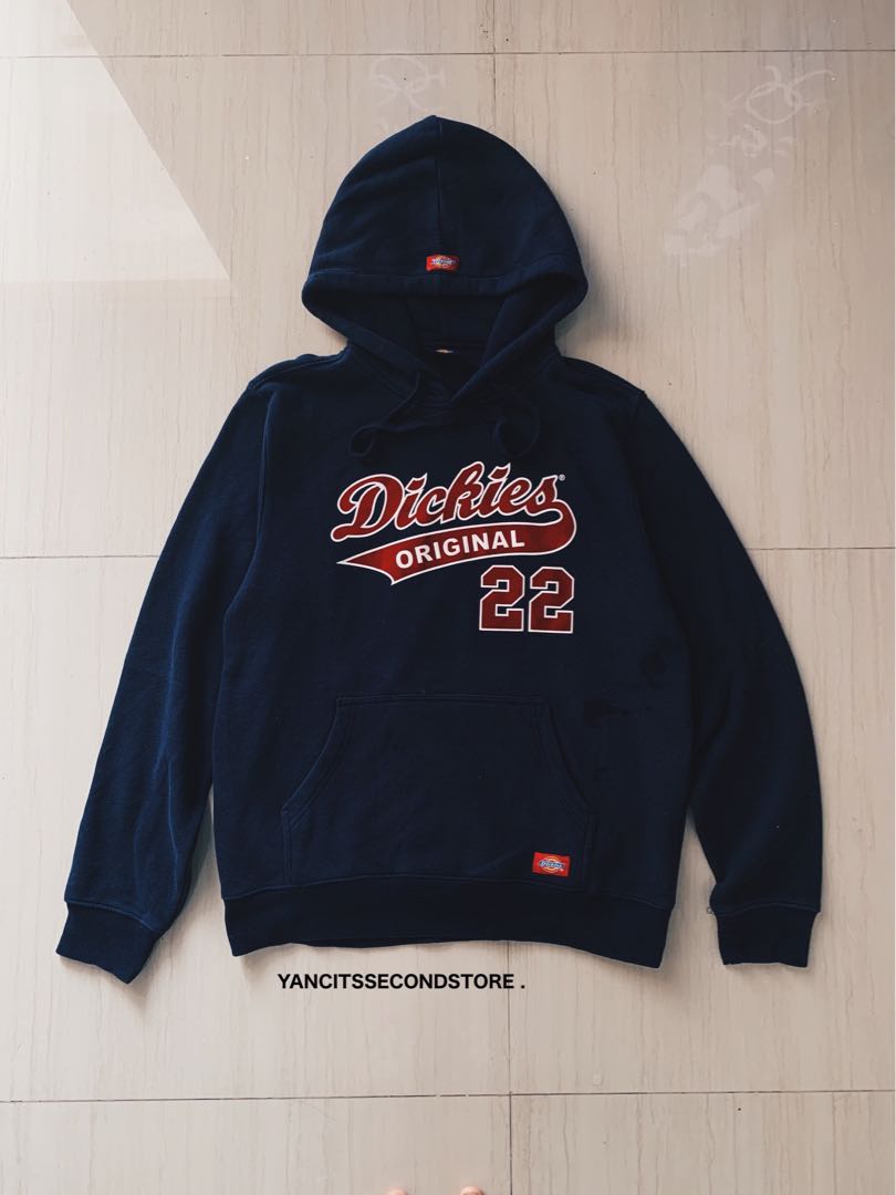 dickies hoodie navy