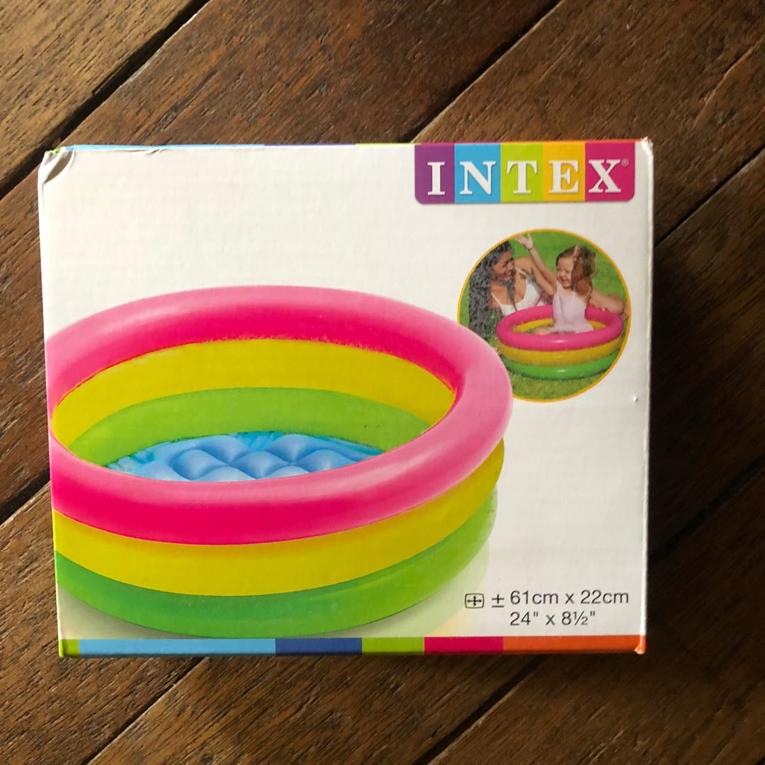 Intex baby pool 1-3 years old, Babies & Kids, Infant Playtime on Carousell