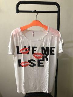 KAOS WANITA / T SHIRT WANITA / ATASAN / PAKAIAN / BAJU MYG