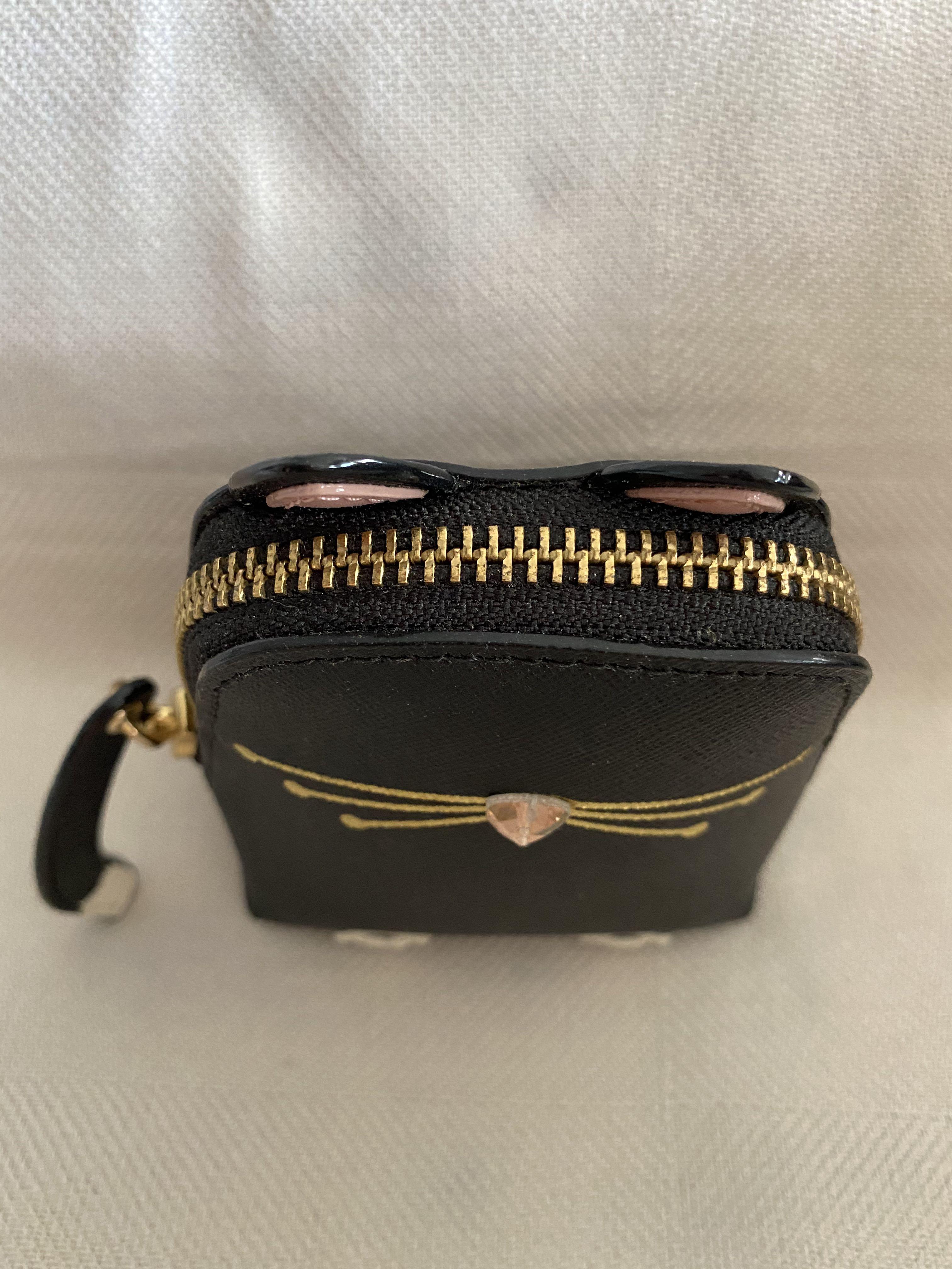 Kate Spade Jazz Things Up Cat Coin Purse, Luxury, Bags & Wallets on  Carousell